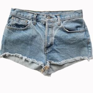 John Galt California Distressed Cuttoff Denim Shorts Sz M